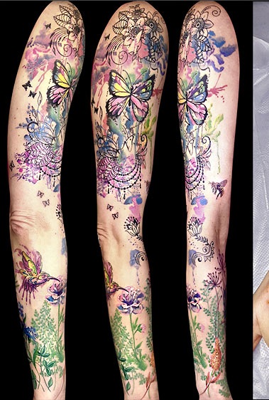 tattoo graz coverup taschenuhr